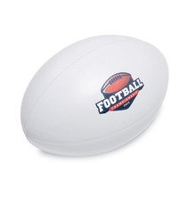 Ballon de rugby anti stress publicitaire Madera