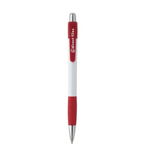 Stylo personnalisé White Stiped Grip pen