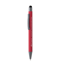 Stylo bille Stylet personnalisable finition gomme Bowie