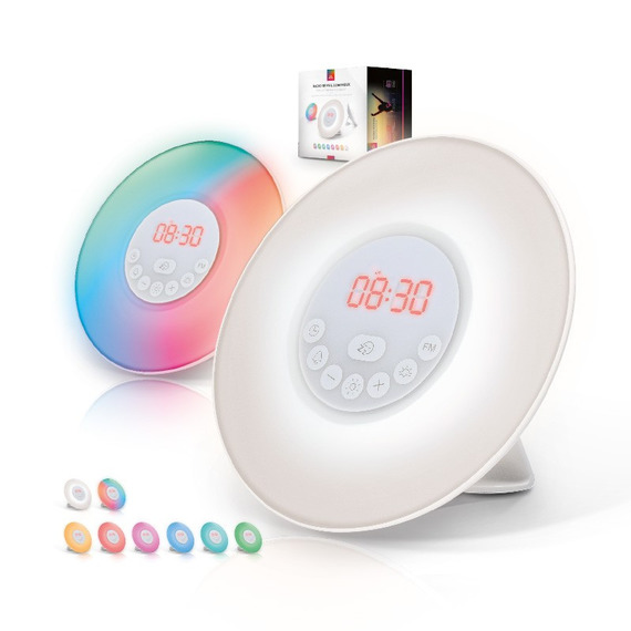 Lampe radio réveil FM personnalisable