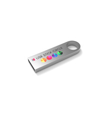 Clé USB publicitaire compact aluminium