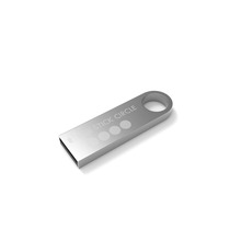 Clé USB publicitaire compact aluminium