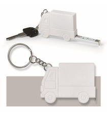 Porte clés personnalisable mètre ruban express camion