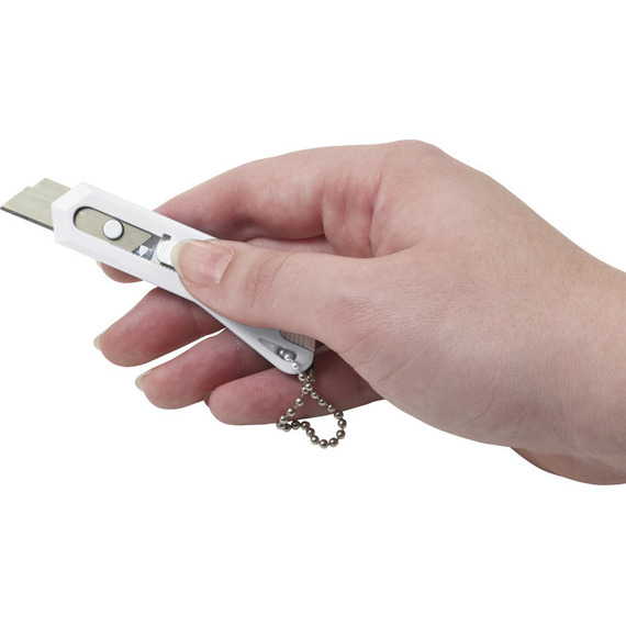 Mini cutter porte-clés de poche personnalisable