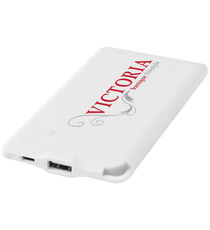 Powerbank plat 4000mAh publicitaire