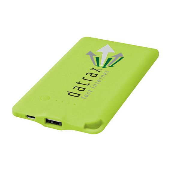 Powerbank plat 4000mAh publicitaire