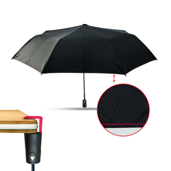 Parapluies personnalisés Le folding hook