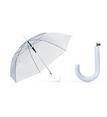 Parapluie transparent personnalisé en quadrichromie Vision