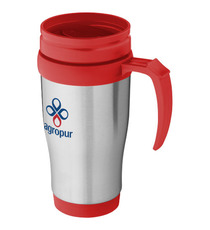 Mug publicitaire double parroie express