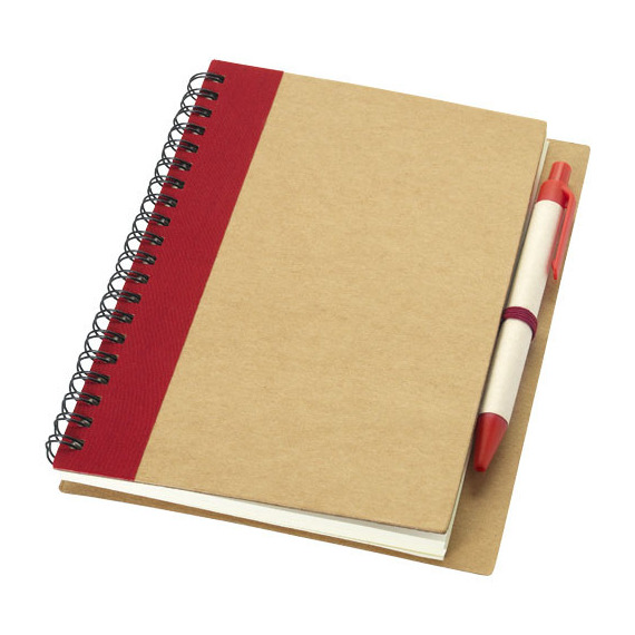 Bloc-notes personnalisable A5 recyclé avec stylo express