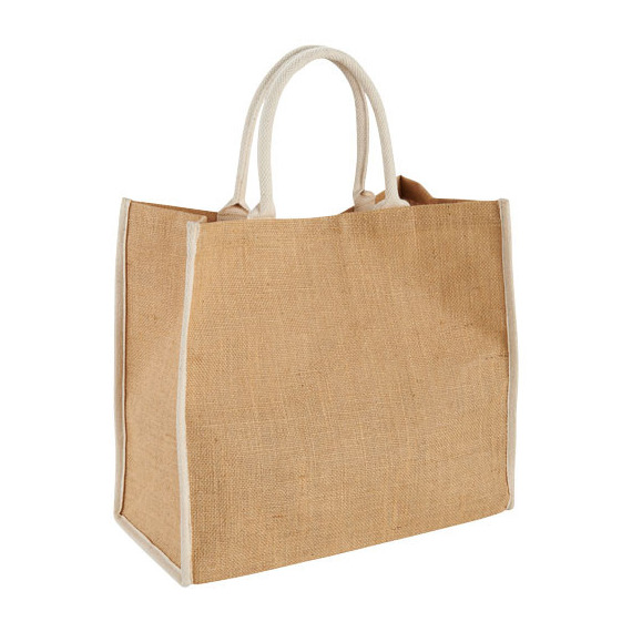 Grand publicitaire Sac Shopping Jute express