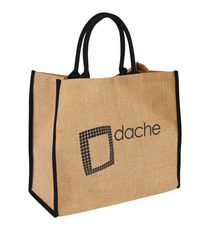 Grand publicitaire Sac Shopping Jute express