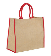 Grand publicitaire Sac Shopping Jute express