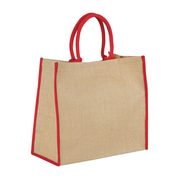 Grand publicitaire Sac Shopping Jute express