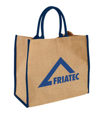 Grand publicitaire Sac Shopping Jute express