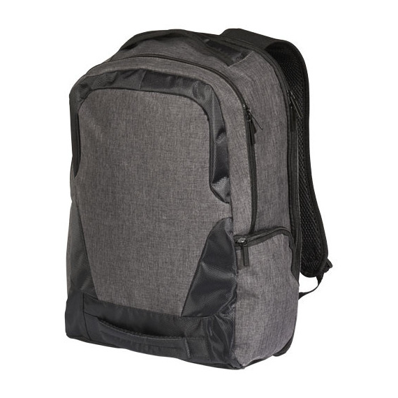 Sac à dos pour ordinateur TSA Overland 17 pouces avec port USB publicitaire