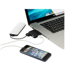 Hub publicitaire Express USB 4 ports Gaia