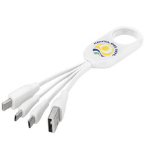 Câble publicitaire USB multi ports type C 4 en 1 express