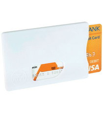 Porte-cartes publicitaire de crédit RFID express