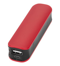 BATTERIE DE SECOURS PUBLICITAIRE 10 000 MAH 2 PORTS USB AKASHI® 'COPER