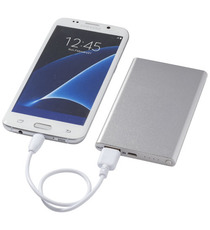 Batterie publicitaire de secours en aluminium de 4000 mAh Pep Express