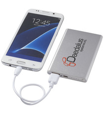 Batterie publicitaire de secours en aluminium de 4000 mAh Pep Express