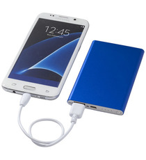 Batterie publicitaire de secours en aluminium de 4000 mAh Pep Express