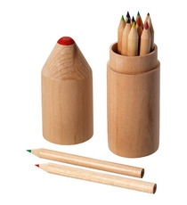 Pot publicitaire à crayons de couleur express