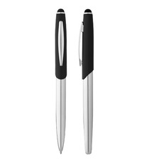 Parure publicitaire stylo bille et roller avec stylet Genève