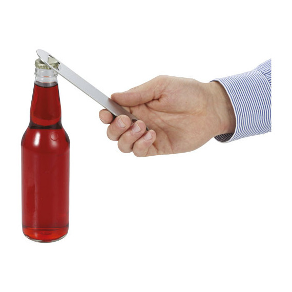 Porte-clés ouvre-bouteille publicitaire Express Quadri Bottle Opener