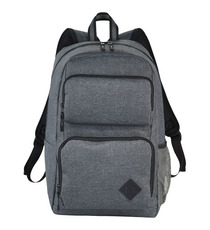 Sac publicitaire à dos ordinateur 15"6 Graphite Deluxe