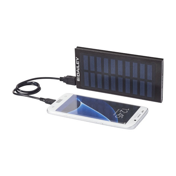 Batterie publicitaire de secours solaire de 8000 mAh Stellar