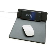 Tapis de souris avec chargeur à induction 5W publicitaire