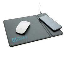 Tapis de souris avec chargeur à induction 5W publicitaire