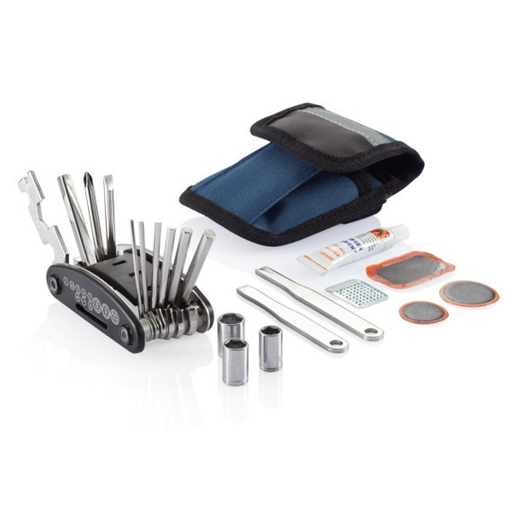 KIT DE RÉPARATION VÉLO (POMPE, DÉMONTE PNEUS, MULTITOOL)