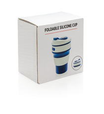 Mug en silicone pliable publicitaire