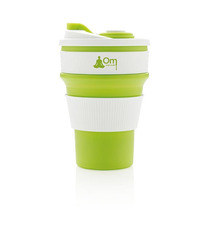 Mug en silicone pliable publicitaire