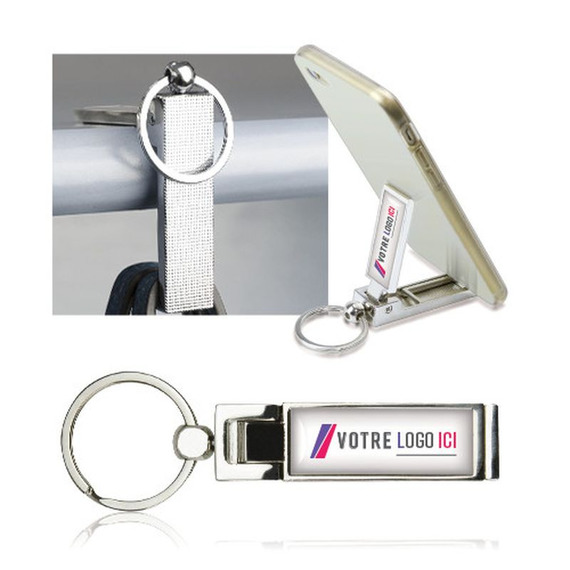 Porte-clés accroche sac support telephone express publicitaire Porte-clés accroche sac support telephone express publicitaire