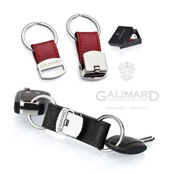 Porte-clefs personnalisable express cuir Duette de Galimard Porte-clefs personnalisable express cuir Duette de Galimard