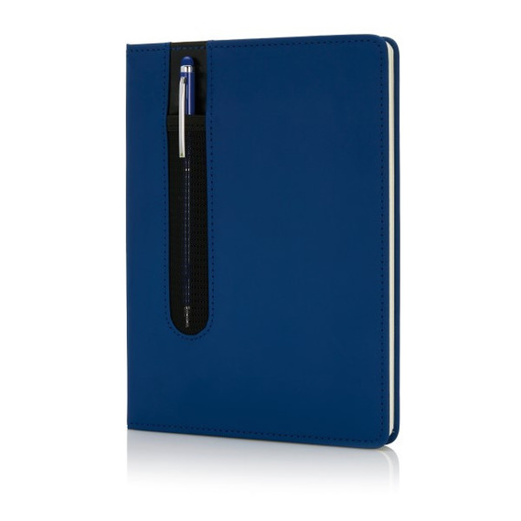 Carnet publicitaire de notes A5 avec stylo tactile Deluxe