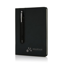 Carnet publicitaire de notes A5 avec stylo tactile Deluxe