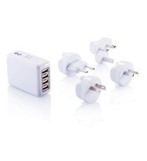 Adaptateur publicitaire de voyage avec 4 ports USB