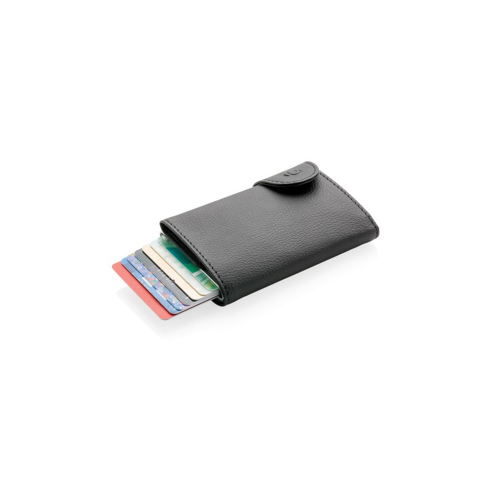 Porte-cartes portefeuille anti-RFID publicitaire C-Secure