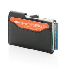 Porte-cartes portefeuille anti-RFID publicitaire C-Secure
