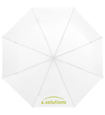 Parapluie publicitaire pliant 21.5'' - 3 sections express