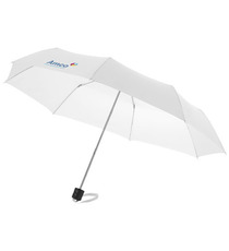 Parapluie publicitaire pliant 21.5'' - 3 sections express