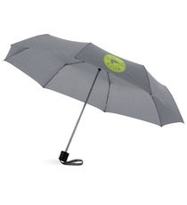 Parapluie publicitaire pliant 21.5'' - 3 sections express