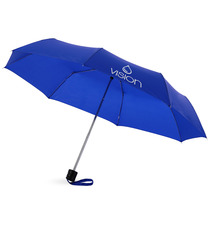 Parapluie publicitaire pliant 21.5'' - 3 sections express