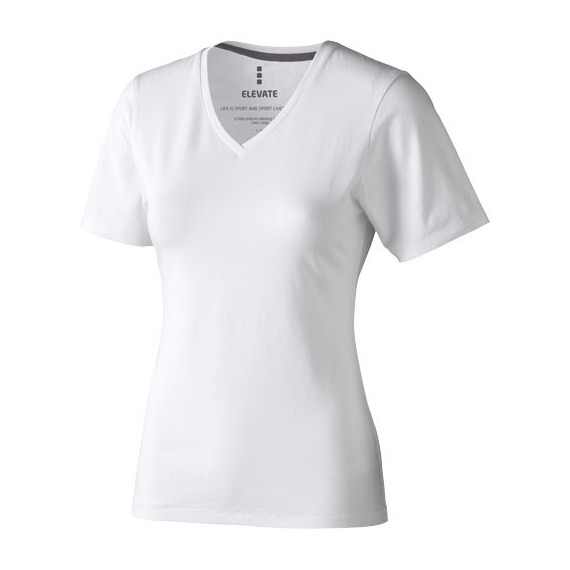 T-shirt publicitaire col V Kawartha Femme