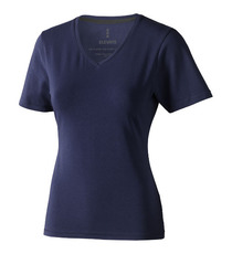 T-shirt publicitaire col V Kawartha Femme